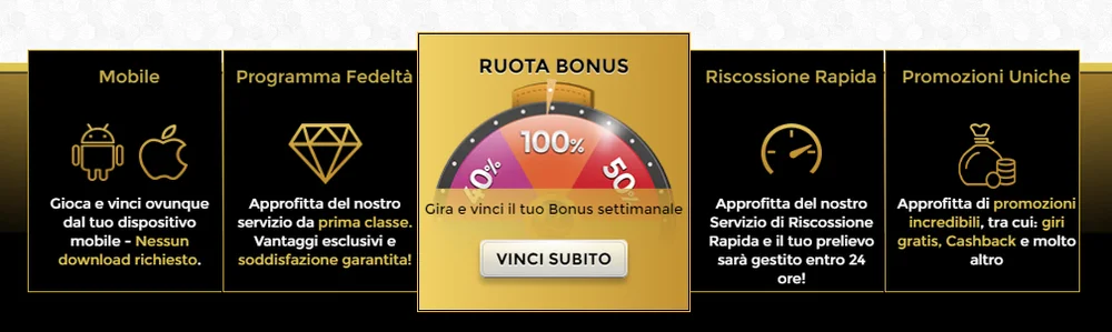 Unique Casino Gioca online